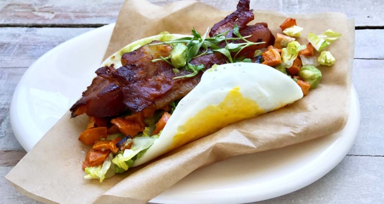 low carb breakfast taco