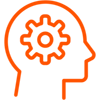 Cognitive support icon